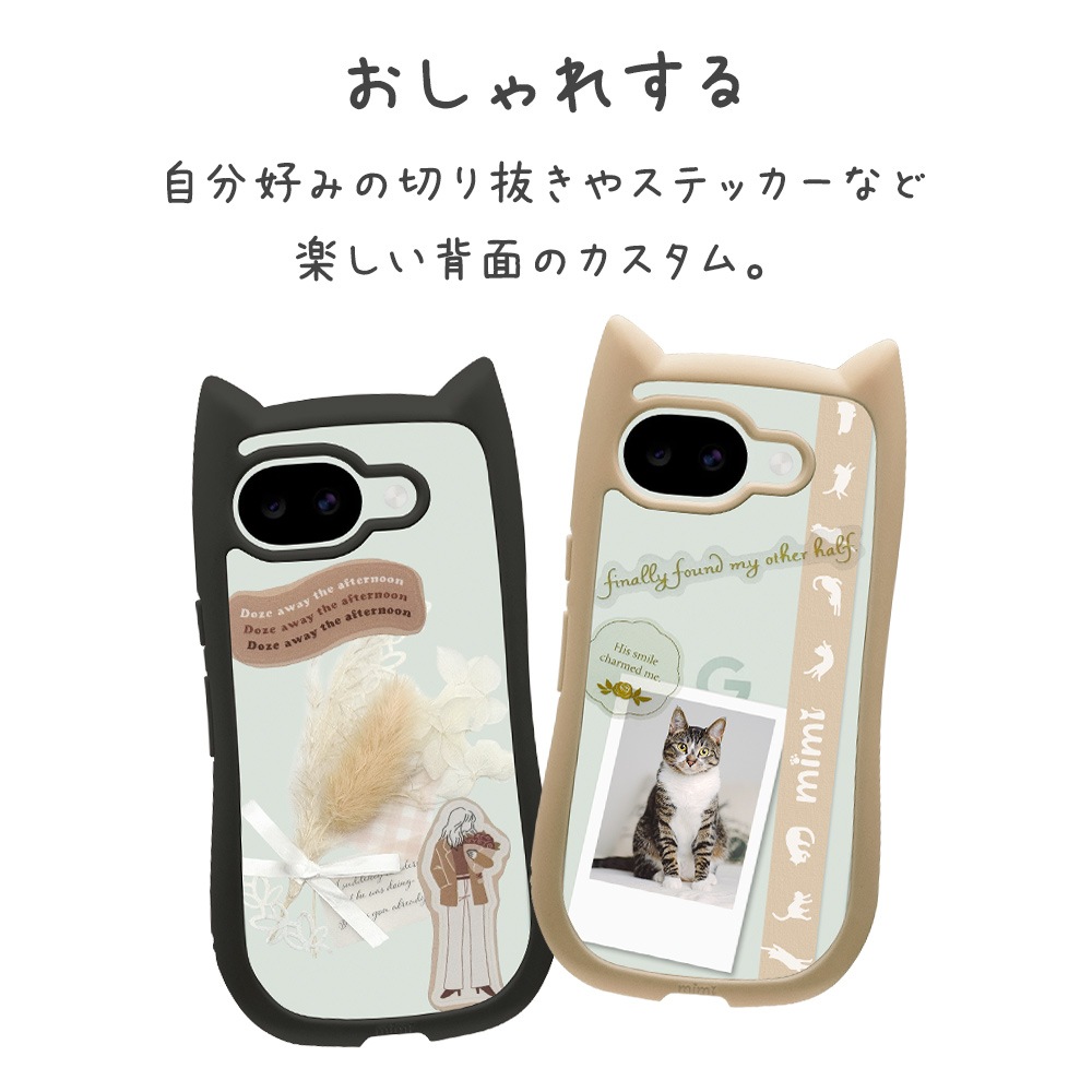 Google Pixel 10a ������ ���С� �ϥ��֥�å� mimi ǭ�� �ͥ��ߥ� �ͤ��ߤ� ǭ �ͥ� �ͤ� �Ѿ׷�ۼ� MIL ���̥��ꥢ TPU�Х�ѡ������� �磻��쥹�����б� �ȡ��� �������� �ԥ����� ���ޥۥ����� 9372P10AHPTA �饹���Хʥ�