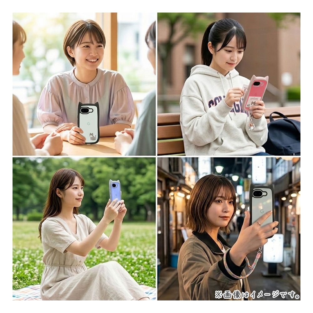 Google Pixel 10a ������ ���С� �ϥ��֥�å� mimi ǭ�� �ͥ��ߥ� �ͤ��ߤ� ǭ �ͥ� �ͤ� �Ѿ׷�ۼ� MIL ���̥��ꥢ TPU�Х�ѡ������� �磻��쥹�����б� �ȡ��� �������� �ԥ����� ���ޥۥ����� 9372P10AHPTA �饹���Хʥ�