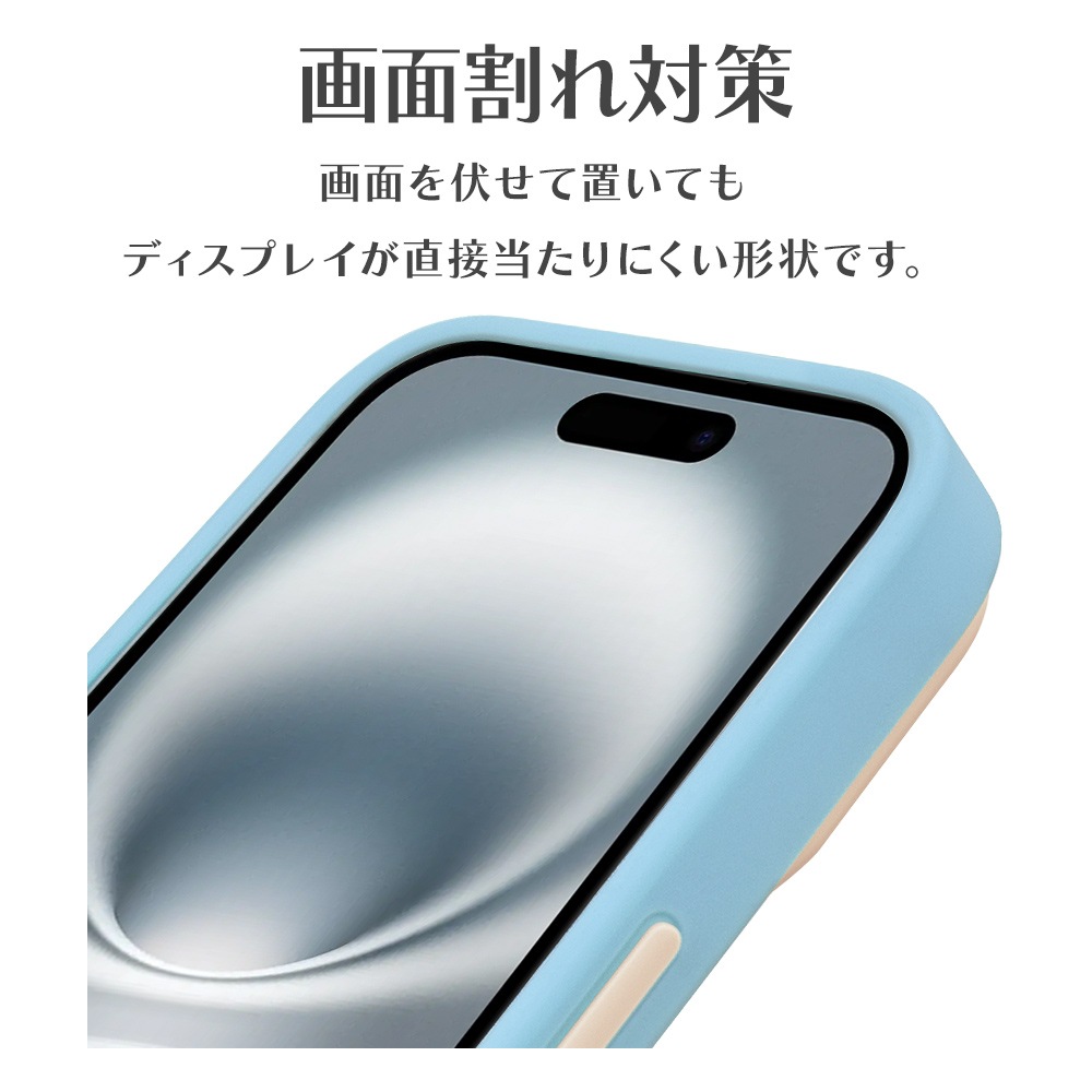 iPhone16 ������ ���С� �ϥ��֥�å� bicolor �Ѿ׷�ۼ� ���� ��� ���̥��ꥢ Ʃ�� TPU�Х�ѡ������� �Х����顼 ���ȥ�åץۡ��� �磻��쥹�����б� �饤�ȥ֥롼 �����ե��� ���ޥۥ����� 8136IP461HPLBL �饹���Хʥ�