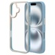 iPhone16 ������ ���С� �ϥ��֥�å� bicolor �Ѿ׷�ۼ� ���� ��� ���̥��ꥢ Ʃ�� TPU�Х�ѡ������� �Х����顼 ���ȥ�åץۡ��� �磻��쥹�����б� �饤�ȥ֥롼 �����ե��� ���ޥۥ����� 8136IP461HPLBL �饹���Хʥ�