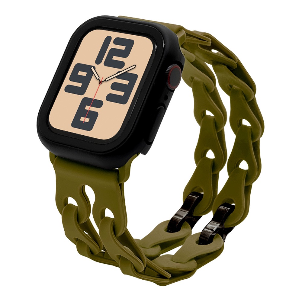 Apple Watch Series10 9 8 7 6 5 4 SE2 SE 42mm 41mm 40mm 38mm ꥳХ æñ Х  ꡼֥꡼ åץ륦å ٥ RBLAWC4007OGR