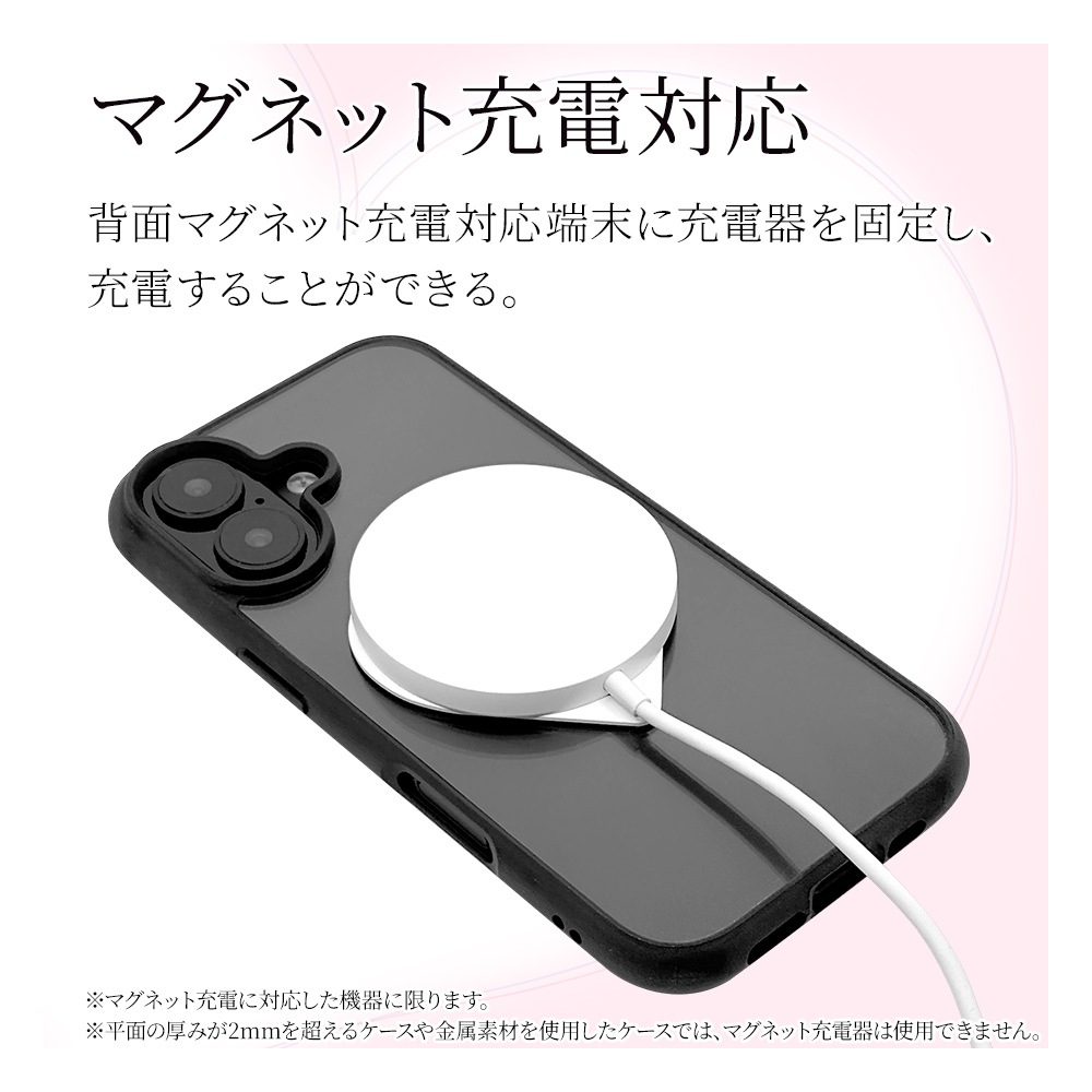 �ޥ��ͥåȥ᥿���� MagSafe�б� �ޥ������� �磻��쥹���� Mignu �ߥ˥� ���ֹ�碌�ġ����դ� �ޥ��ͥåȥ�� ��ñŽ���դ� �ԥ󥯥������ iPhone Android ���ޥ� RMAGRMI01PG �饹���Хʥ�