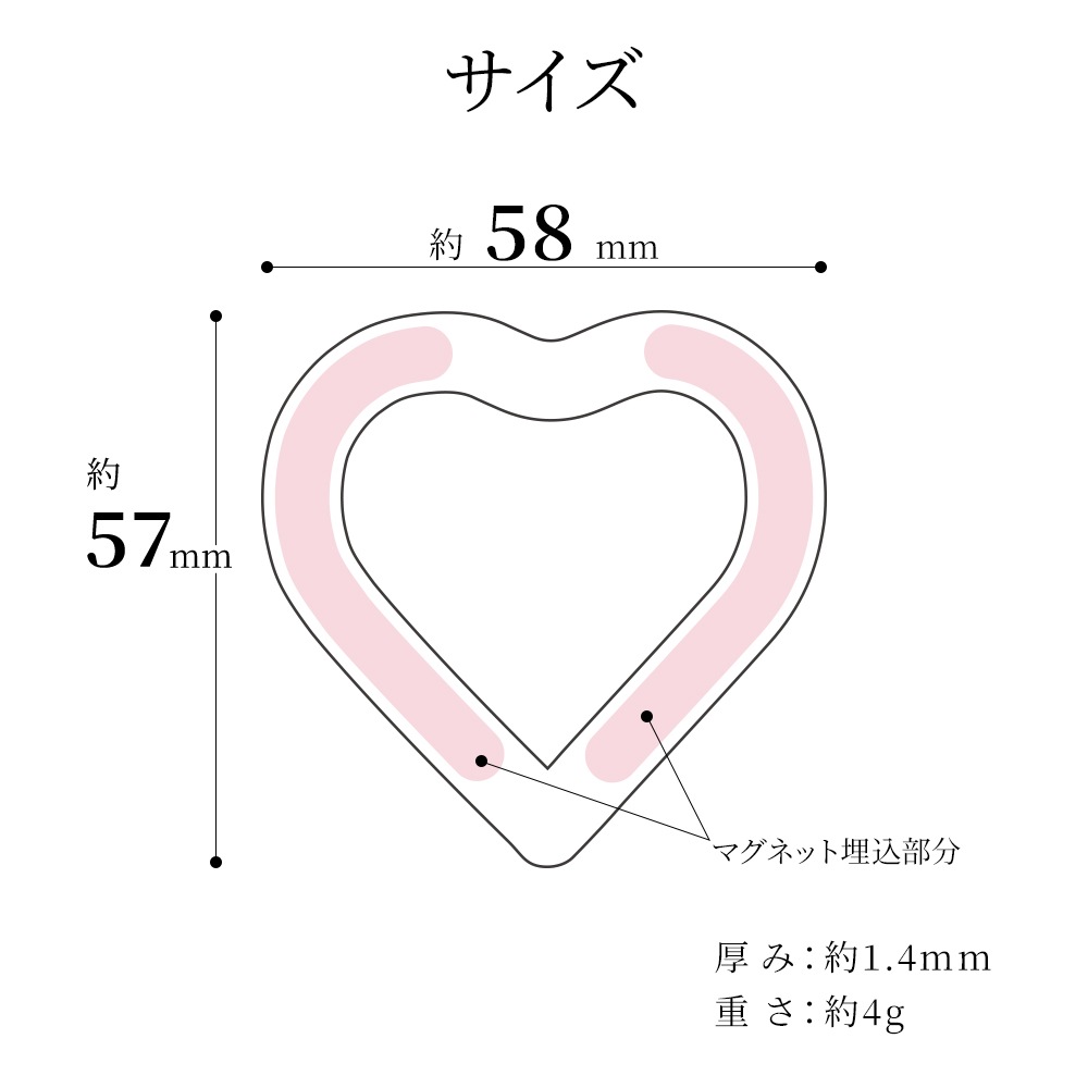 �ޥ��ͥåȥ᥿���� MagSafe�б� �ޥ������� �磻��쥹���� Mignu �ߥ˥� ���ֹ�碌�ġ����դ� �ޥ��ͥåȥ�� ��ñŽ���դ� �ԥ󥯥������ iPhone Android ���ޥ� RMAGRMI01PG �饹���Хʥ�
