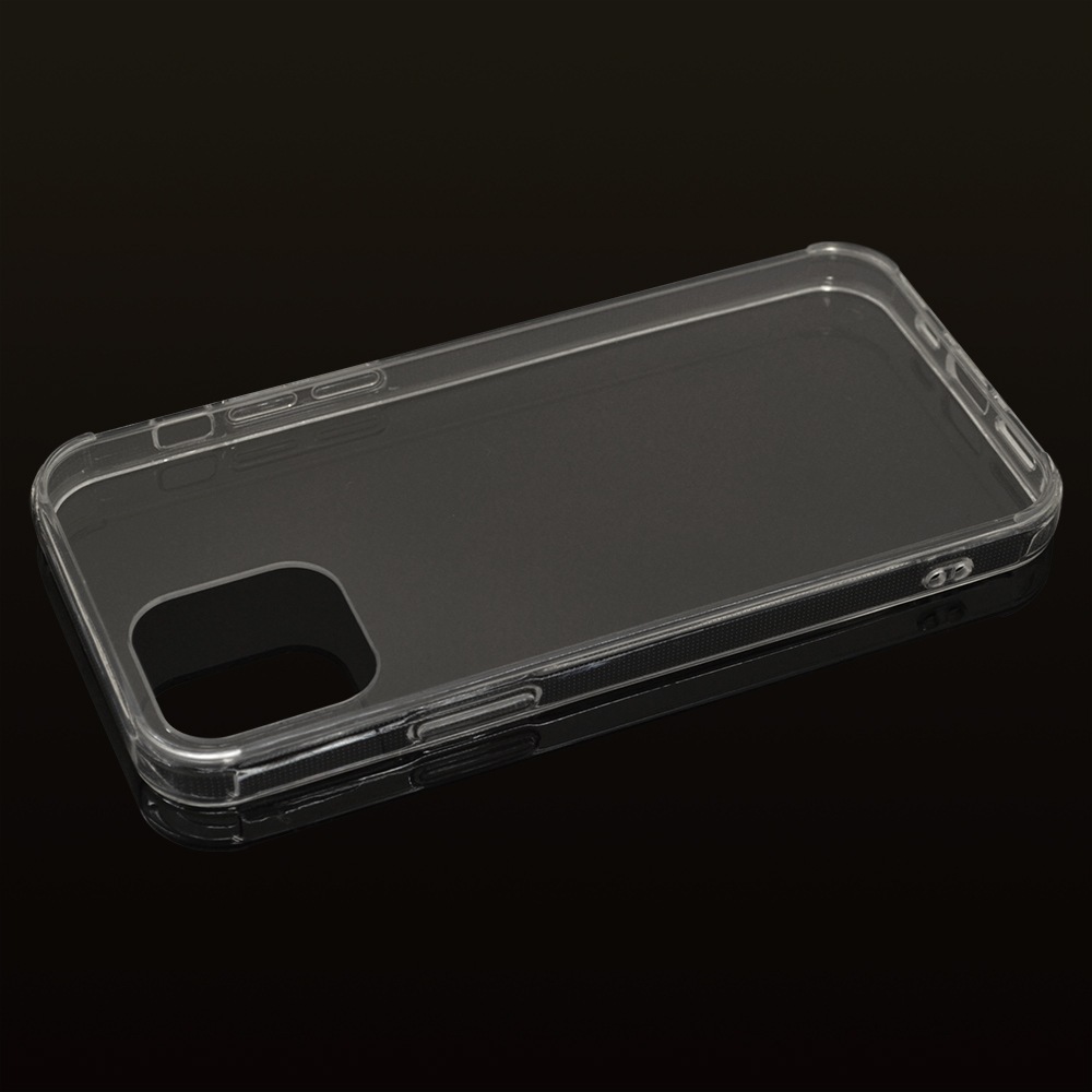 iPhone12 12 Pro ケース カバー ハイブリッド TPU+PC クリア