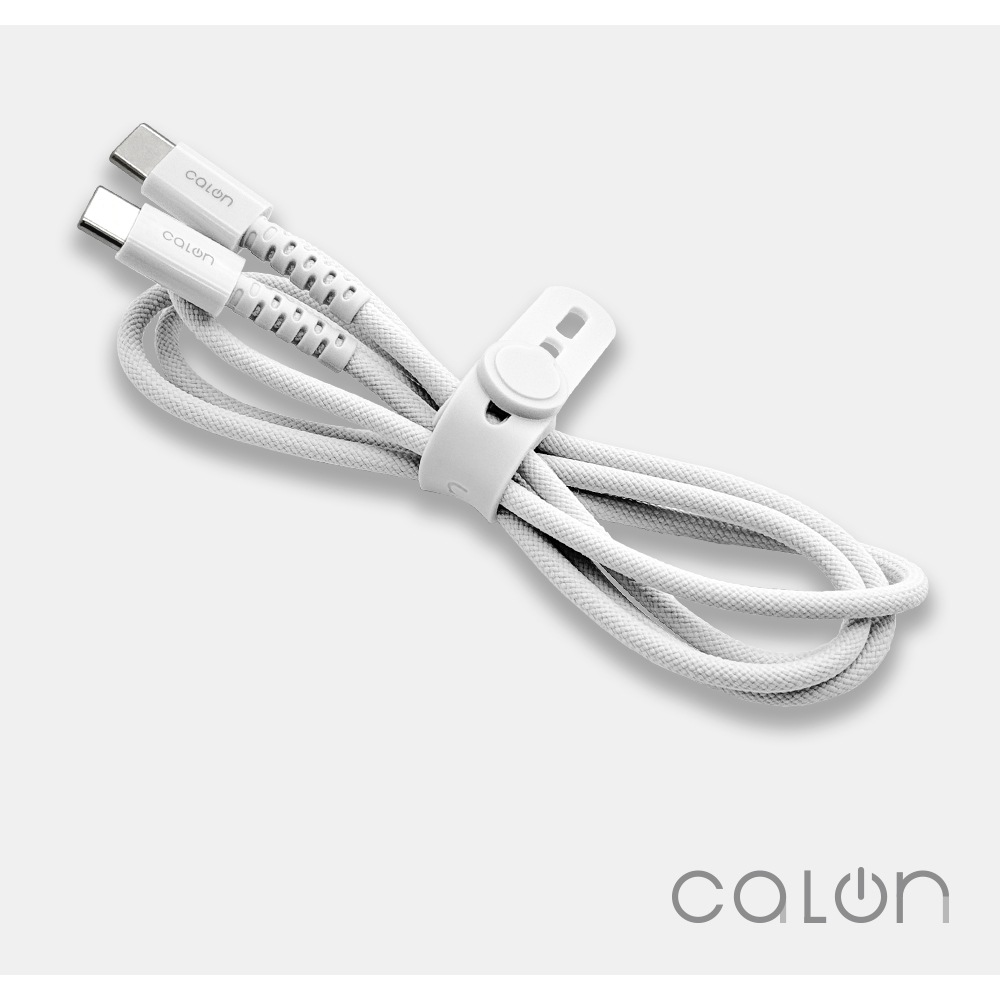 iPhone15 スマホ ケーブル PD対応 丈夫 強靭 ナイロンケーブル calon