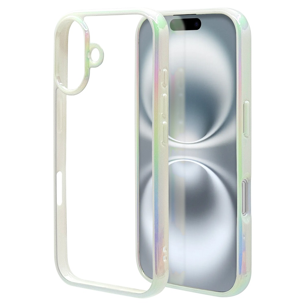 iPhone16 ������ ���С� �ϥ��֥�å� aurora �Ѿ׷�ۼ� ���̥��ꥢ TPU�Х�ѡ������� ��������ե졼�� �磻��쥹�����б� �ۥ磻�ȡߥ��ꥢ �����ե��� ���ޥۥ����� 8137IP461HPWH �饹���Хʥ�