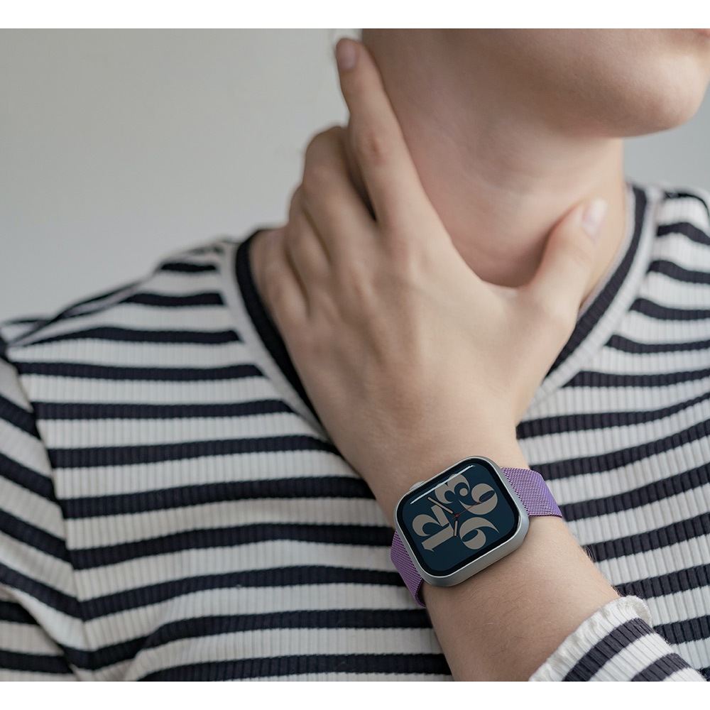 Apple Watch Ultra2nd Ultra Series9 8 7 6 5 4 3 SE��3���� SE��2���� SE 45mm 44mm 42mm ���ƥ�쥹 ��å��� �Х�� ��٥����  RBLAW4406LA �饹���Хʥ�