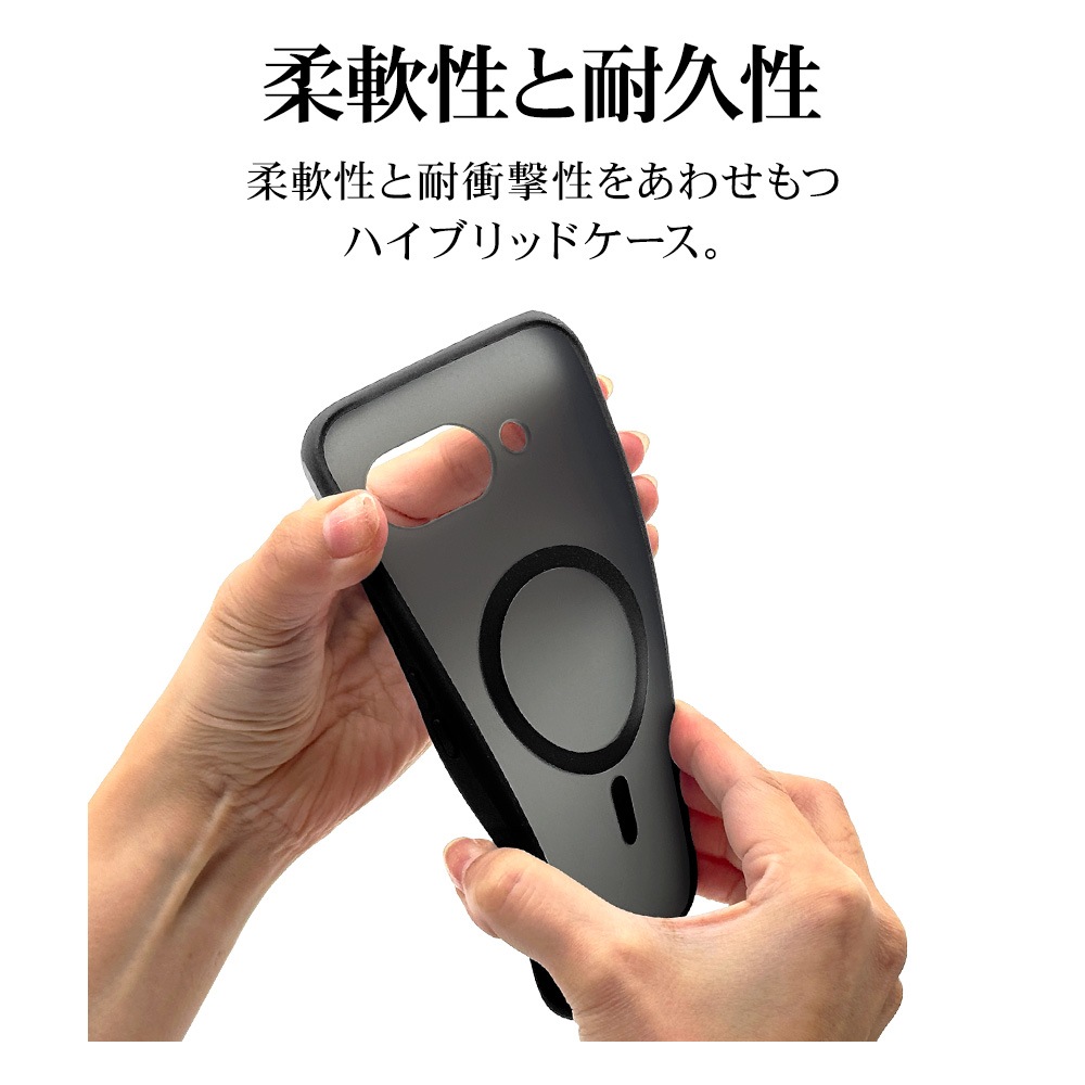 Google Pixel 9aスマートフォン 本体 + 充電器 + ケース Google Pixel 9a ケース カバー ハイブリッド マグネット充電器