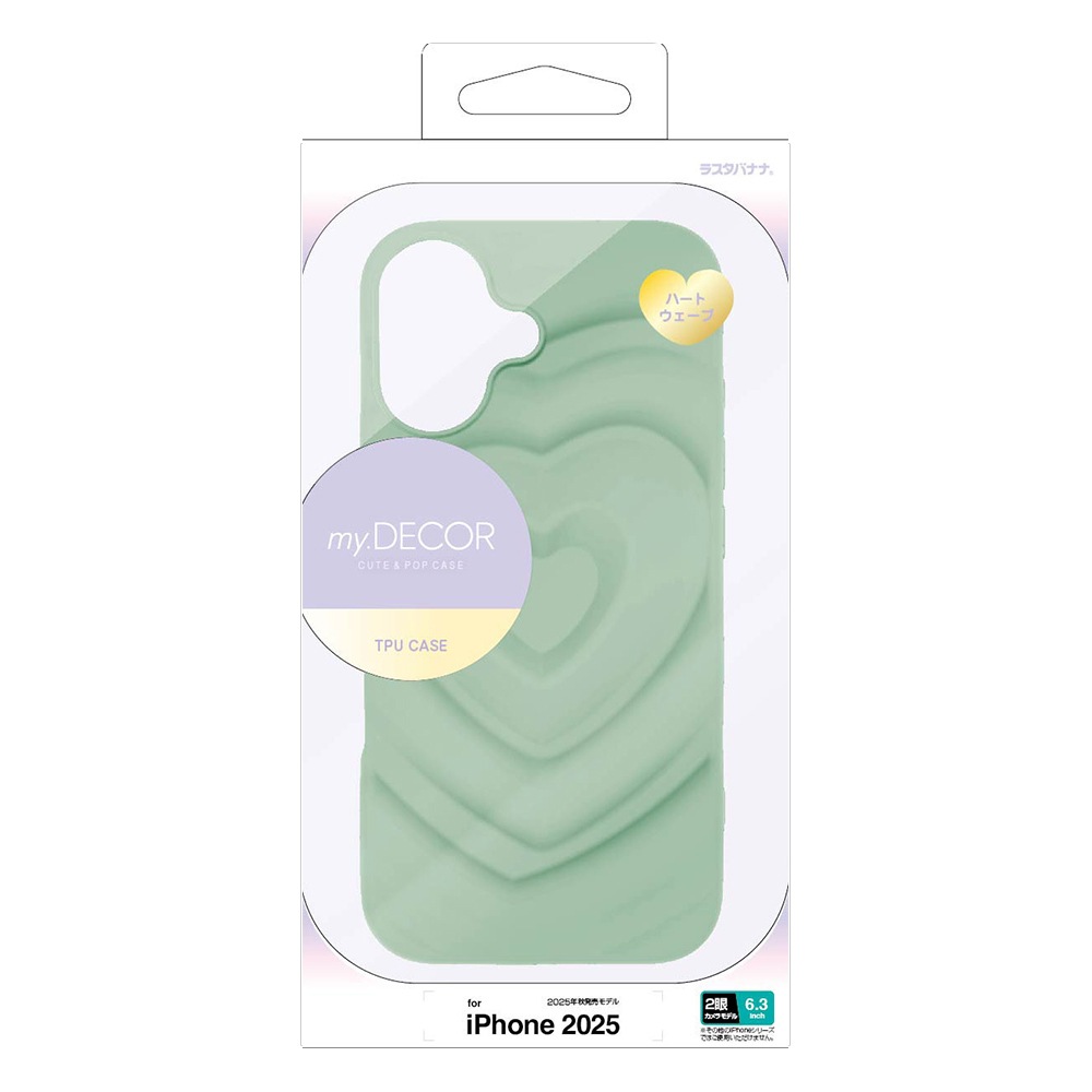 iPhone17  С եȥ TPU Ѿ׷ۼ ϡȥ ڹ  ȥåץۡ my.DECOR ߥ ե ޥۥ 8965IP5ATPMT 饹Хʥ