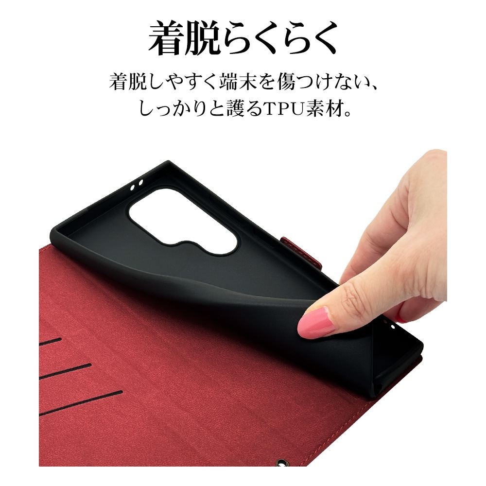 Galaxy S24 Ultra SC-52E SCG26 ������ ���С� ��Ģ�� ���� �Ѿ׷�ۼ� ����������  ������ɵ�ǽ ����ץ�    +COLOR �����ɥޥ��ͥå� BK��RD ����饯���� S24 ����ȥ� ���ޥۥ����� 7844GS24UBSMBKR 