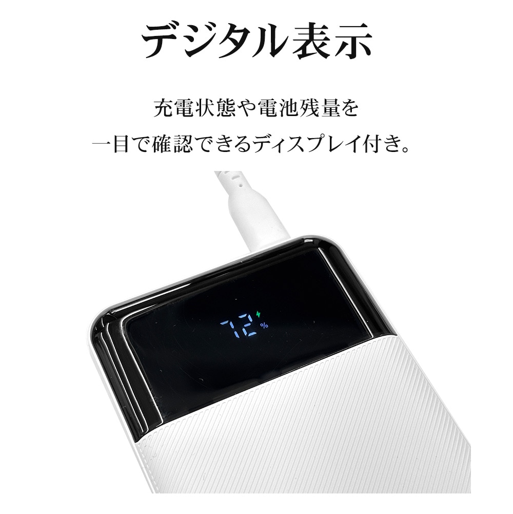 ��Х���Хåƥ꡼ 10000mAh 3�ݡ��� ������C 20��å� ������A  USB Type-C PD PowerDelivery 20W Type-A Ĺ��̿ ���� ����Ŵ ����������� ���㥳���륰�졼 iPhone ���ޥ� iPad RLI100C20W03CGRY �饹���Хʥ�