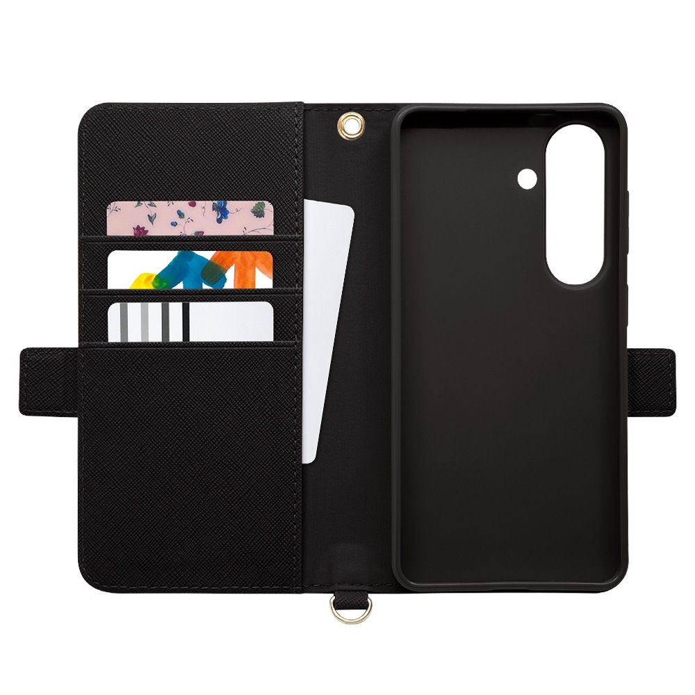 Galaxy S26 SC-51G SCG36 ������ ���С� ��Ģ�� ���������� ������ɵ�ǽ �ϥ�ɥ��ȥ�å��դ� �֥�å� ����饯���� ���ޥۥ����� 9299GS26BHSBK �饹���Хʥ�
