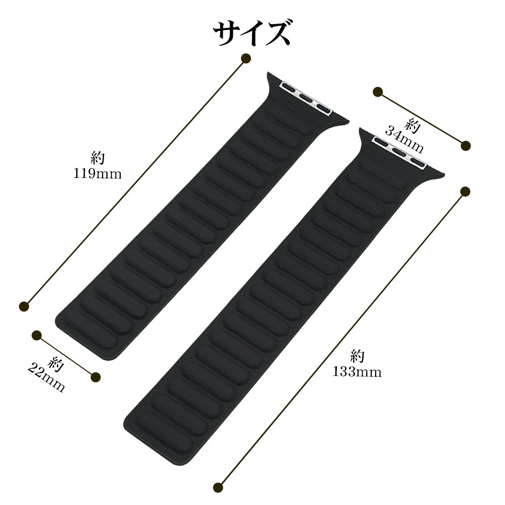 Apple Watch Ultra2nd Ultra Series9 Series8 Series7 Series6 Series5 Series4 Series3 SE2 SE 49mm 45mm 44mm 42mm ֥å åץ륦å Х RBAWM7448BK
