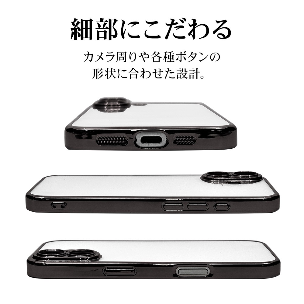 iPhone17 ������ ���С� ���եȥ����� TPU �˸��ݸ� ��̩�߷� �Ѿ׷�ۼ� ���ꥢ Ʃ�� �᥿��ե졼�� ���ȥ�åץۡ��� �磻��쥹�����б� �֥�å� �����ե��� ���ޥۥ����� 8870IP5ATPLBK �饹���Хʥ�