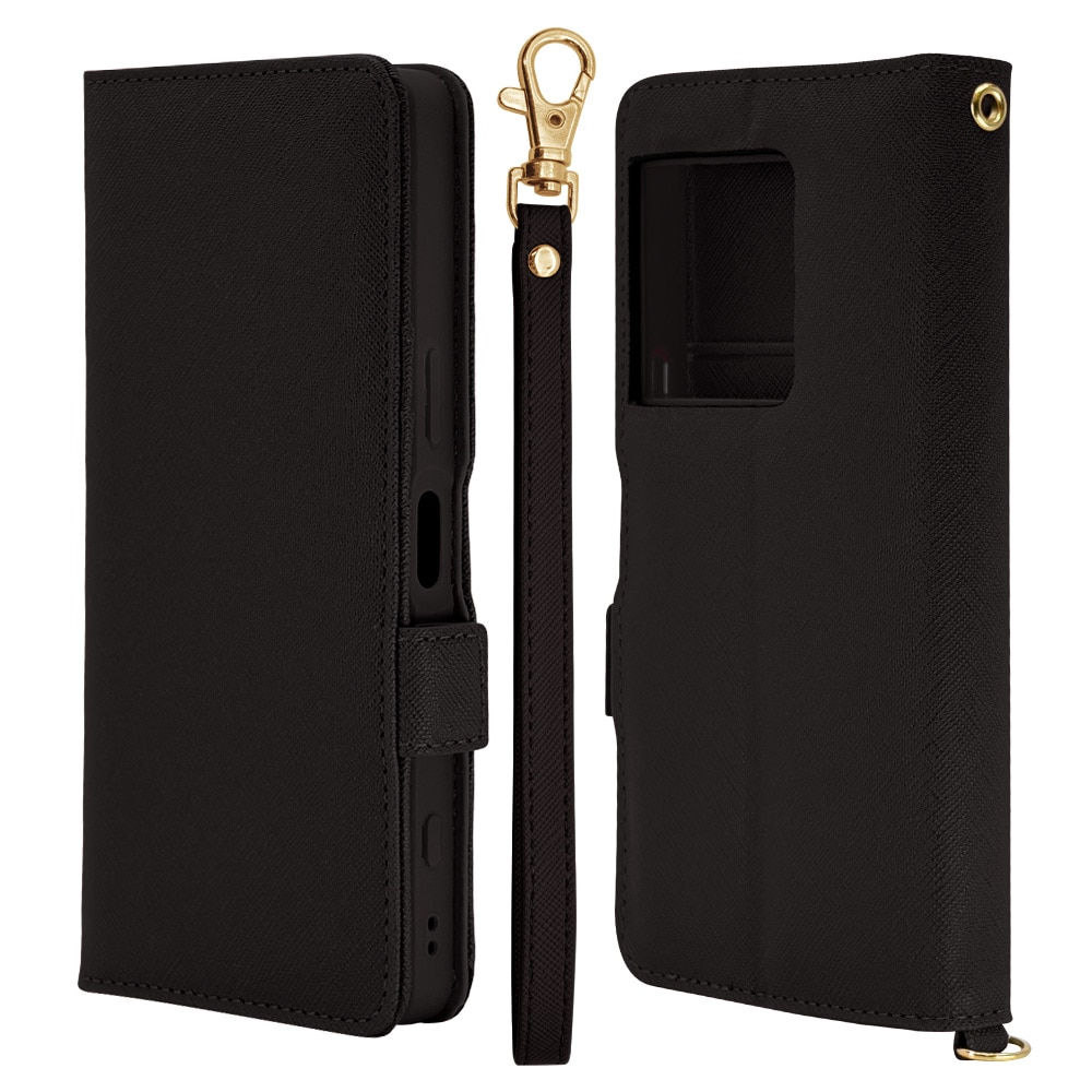 Xperia1 VIII SO-51G SOG17 XQ-GE44 ������ ���С� ��Ģ�� �����ɼ�Ǽ ������ɵ�ǽ ����ץ� ��� �ϥ�ɥ��ȥ�å��դ� �֥�å� �������ڥꥢ1 �ޡ���8 ���ޥۥ����� 9476XP18BHSBK �饹���Хʥ�