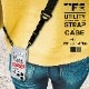 iPhone15 Plus 14 Plus  С ϥ֥å Ѿ׷ۼ ƷMIL   ꥢ Ʃ TPUХѡ+PC  ȥå Ф᤬ ȥåץۡ UTILITY STRAP ꡼֥꡼ ޥۥ 7267IP267HB