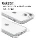iPhone15 Plus 14 Plus  С ϥ֥å Ѿ׷ۼ ƷMIL   ꥢ Ʃ TPUХѡ+PC  ȥå Ф᤬ ȥåץۡ UTILITY STRAP ꡼֥꡼ ޥۥ 7267IP267HB