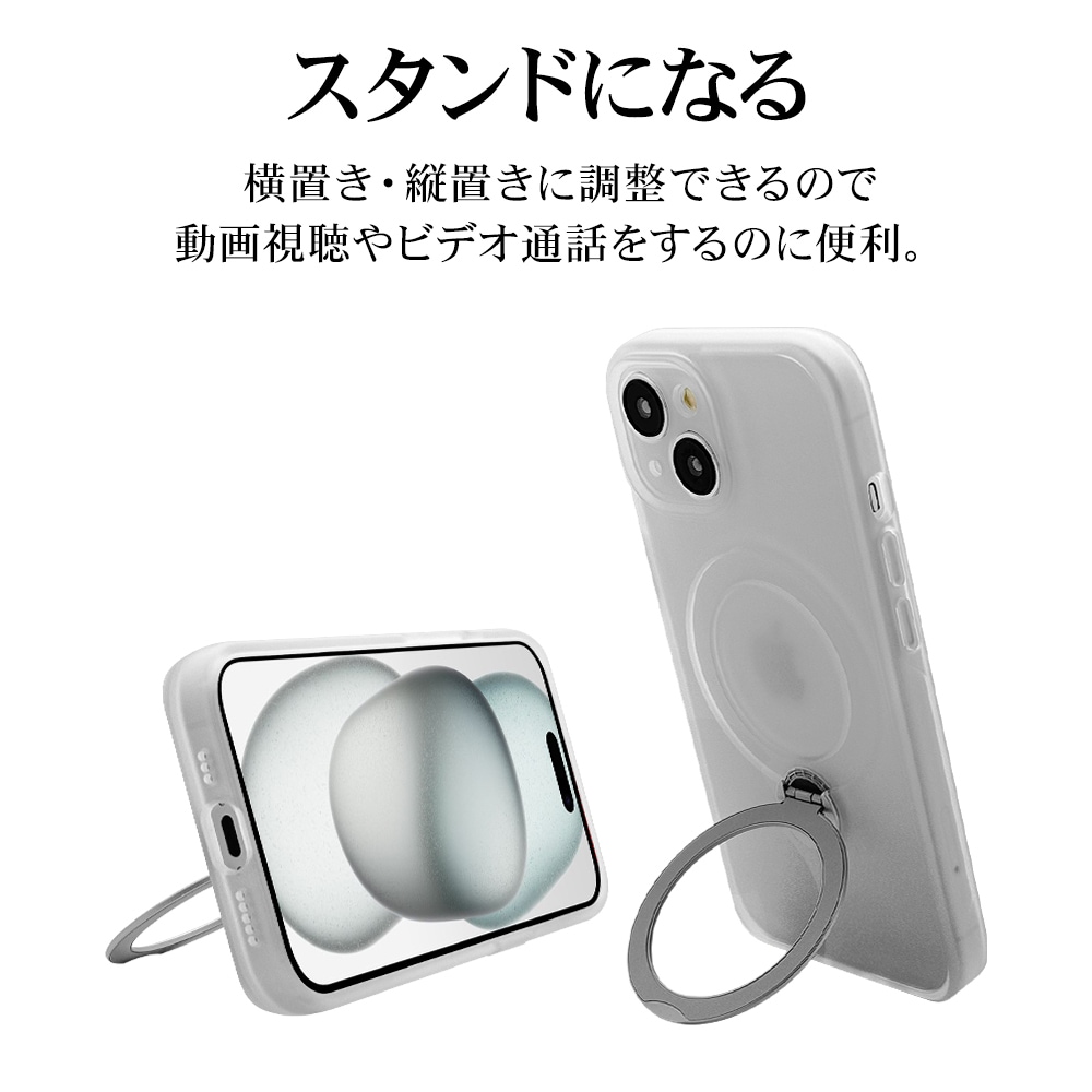 iPhone15 ������ ���С� �ϥ��֥�å� ZEROSAFE MagSafe�б� �Ѿ׷�ۼ� MIL���� ���� ��� �ޥåȲù� �����ɻ� TPU�Х�ѡ������� 360���ž ����դ� ��ɻ� ������� �磻��쥹�����б� �ե����ȥۥ磻�� 7870IP361HPMWH