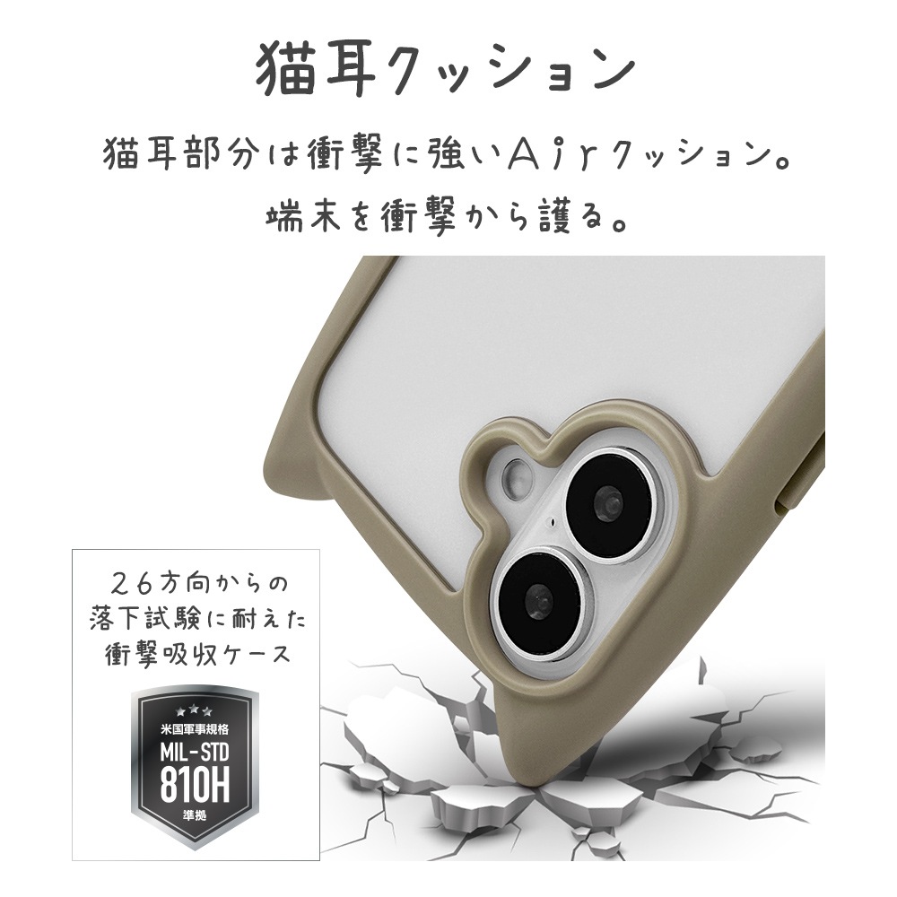 iPhone16 ������ ���С� �ϥ��֥�å� mimi ǭ�� �ͥ��ߥ� �ͤ��ߤ� ǭ �ͥ� �ͤ� �Ѿ׷�ۼ� MIL���� ���̥��ꥢ TPU�Х�ѡ������� �ȡ��� �����ե��� ���ޥۥ����� 8144IP461HPTA �饹���Хʥ�