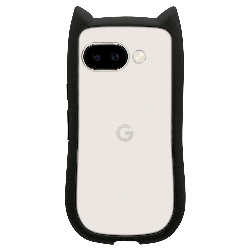 Google Pixel 9a ������ ���С� �ϥ��֥�å� mimi ǭ�� �ͥ��ߥ� �ͤ��ߤ� ǭ �ͥ� �ͤ� �Ѿ׷�ۼ� MIL ���̥��ꥢ TPU�Х�ѡ������� �磻��쥹�����б� �֥�å� �������� �ԥ����� ���ޥۥ����� 8609P9AHPBK �饹���Хʥ�