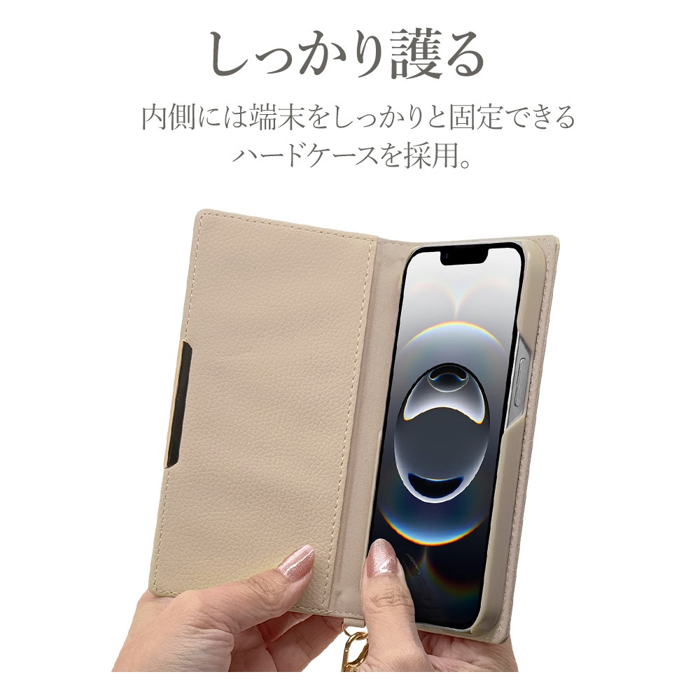 iPhone 16e ケース カバー 手帳型 カード入れ おしゃれ ベルトなし