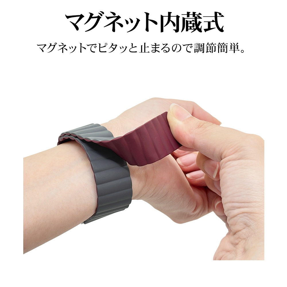 Apple Watch Ultra2nd Ultra Series10 9 8 7 6 5 4 SE2 SE 49mm 46mm 45mm 44mm ꥳХ æñ Х ޥͥåȥ ꡼ åץ륦å ٥ RBLAWM4407GR