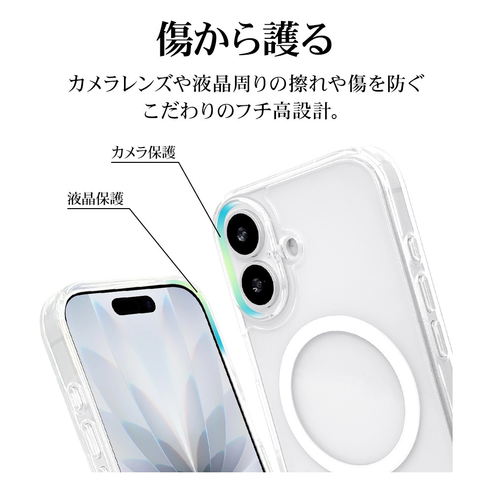 iPhone17 ������ ���С� �ϥ��֥�å� MagSafe�б� �ޥ��ͥåȽ��� �Ѿ׷�ۼ� ���� ��� ���ꥢ Ʃ�� TPU�Х�ѡ������� ����饳��ȥ����뵡ǽ�դ� �磻��쥹���� ���ꥢ �����ե��� ���ޥۥ����� 8882IP5AHPMCCL �饹���Хʥ�