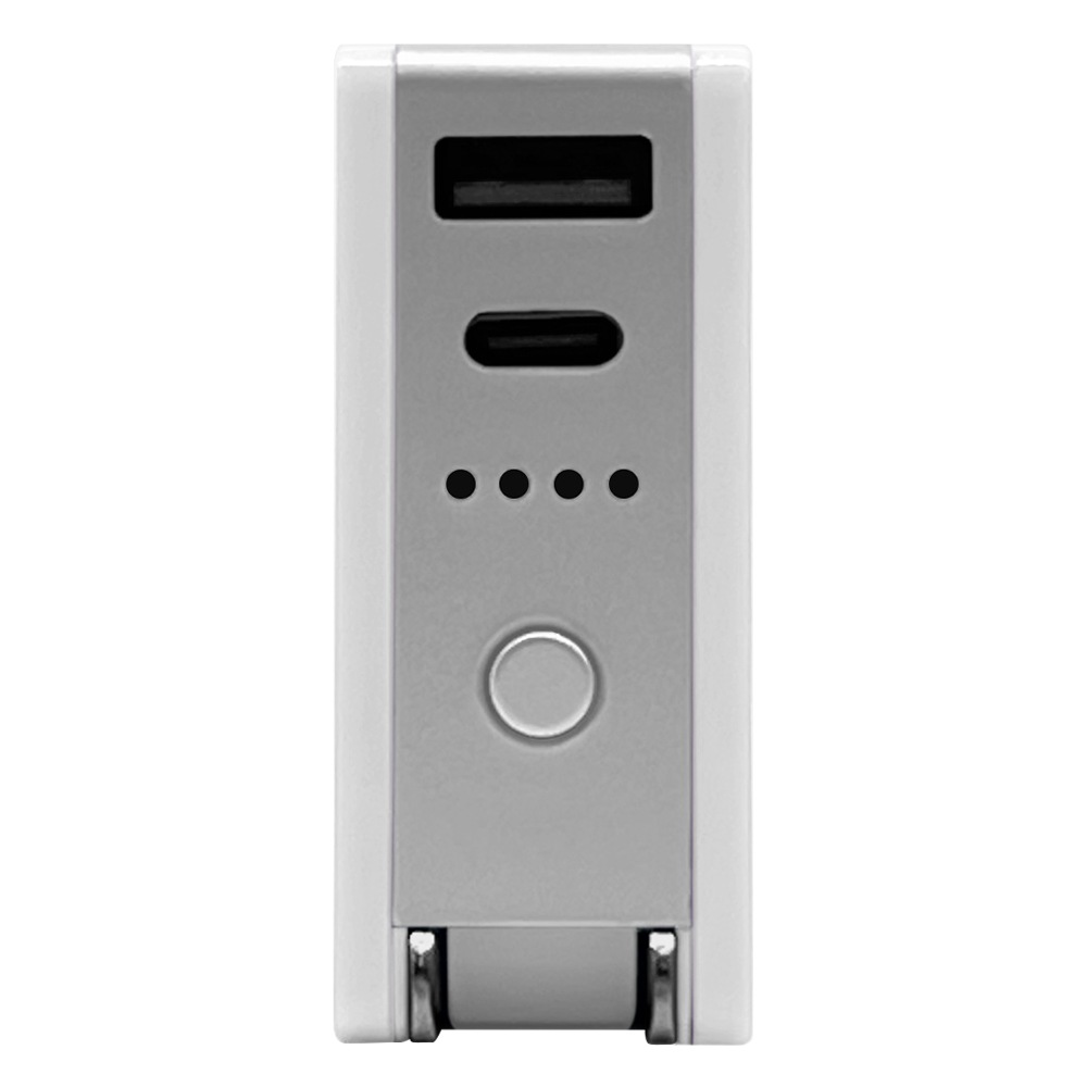 ���Ŵ� AC�����ץ��� USB���Ŵ�  ��Х���Хåƥ꡼ 5000mAh 3A USB Type-C typec Type-A ��Ǽ�����󥻥�� ���� ����ѥ��� ���������ǽ 2��Ʊ������ �ۥ磻�� iPhone iPad ���֥�å� RLI050AC3A01WH