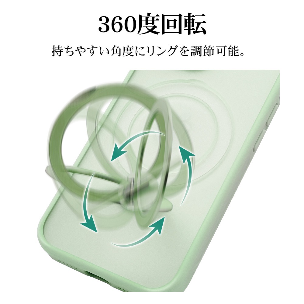 iPhone15 ������ ���С� �ϥ��֥�å� ZEROSAFE MagSafe�б� �Ѿ׷�ۼ� MIL���� ���� ��� �ޥåȲù� �����ɻ� TPU�Х�ѡ������� 360���ž ����դ� ��ɻ� ������� �磻��쥹�����б� �ե����ȥ��꡼�� 7873IP361HPMGR