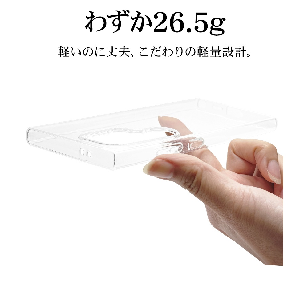 Galaxy S24 Ultra SC-52E SCG26 ������ ���С� ���եȥ����� TPU  �Ѿ׷�ۼ� ���ꥢ Ʃ�� 1.2mm ����饯���� S24 ����ȥ� ���ޥۥ����� 7852GS24UTPCL �饹���Хʥ�