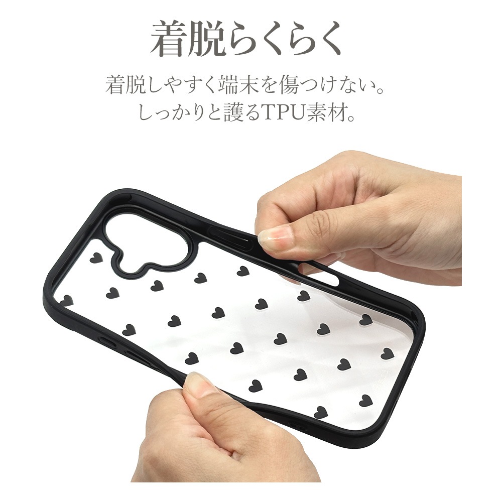 iPhone17  С ϥ֥å Ѿ׷ۼ ̥ꥢ Ʃ TPUХѡ ϡȥѥ ȥåץۡ 磻쥹б iLBe ֥å ե ޥۥ 8974IP5AHPBK 饹Хʥ