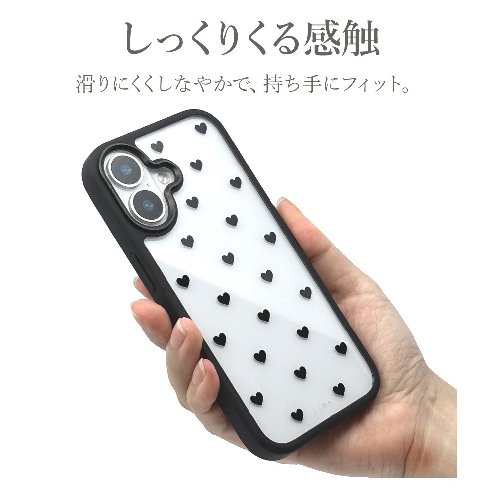 iPhone17  С ϥ֥å Ѿ׷ۼ ̥ꥢ Ʃ TPUХѡ ϡȥѥ ȥåץۡ 磻쥹б iLBe ֥å ե ޥۥ 8974IP5AHPBK 饹Хʥ