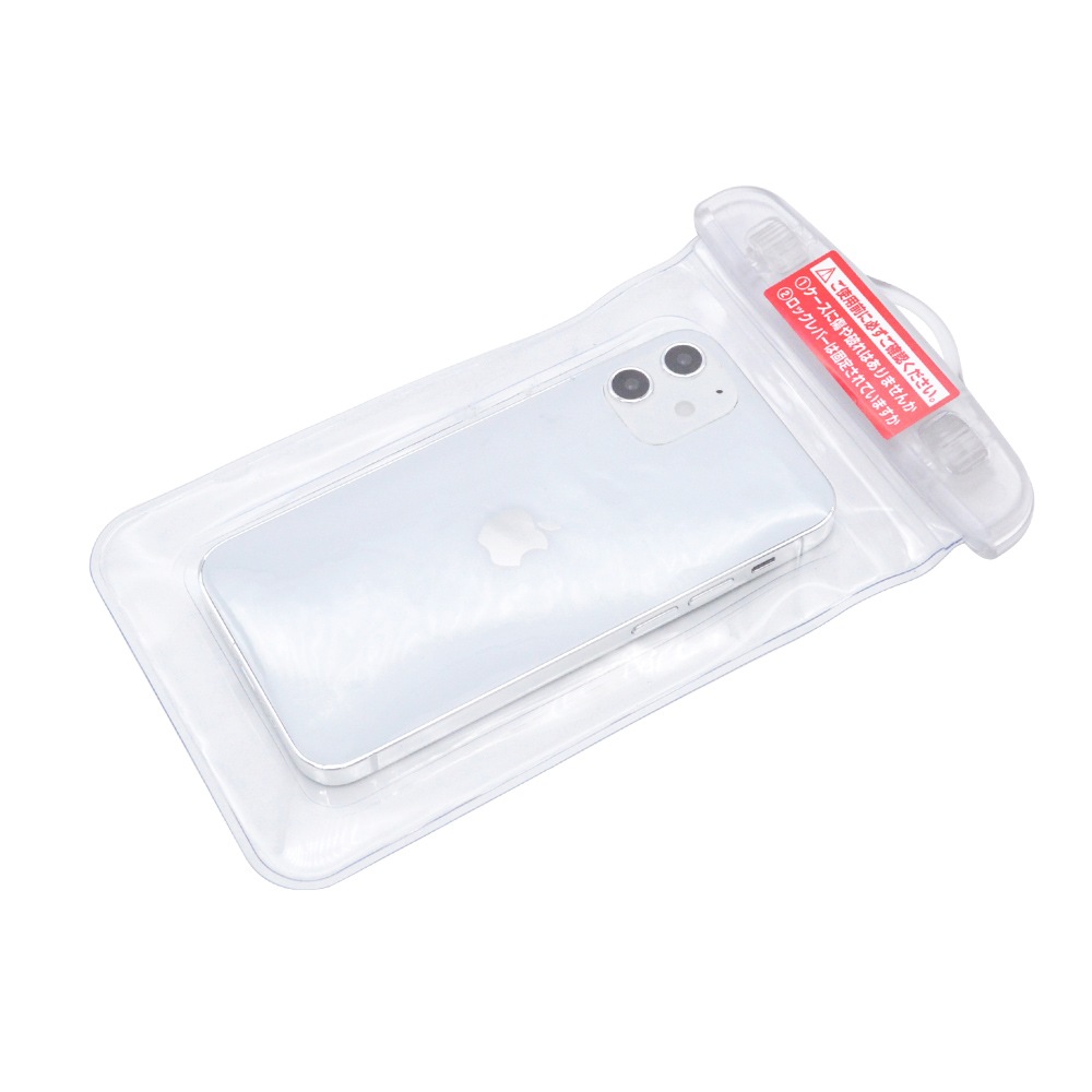 iPhone スマホ 防水ケース IPX8 ネックストラップ スマートフォン 6.5