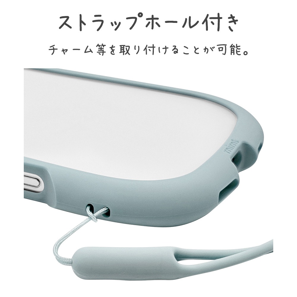 iPhone16 Pro ������ ���С� �ϥ��֥�å� mimi ǭ�� �ͥ��ߥ� �ͤ��ߤ� ǭ �ͥ� �ͤ� �Ѿ׷�ۼ� MIL���� ���̥��ꥢ TPU�Х�ѡ������� ���⡼�����֥롼 �����ե��� ���ޥۥ����� 8332IP461PHPSBL �饹���Хʥ�