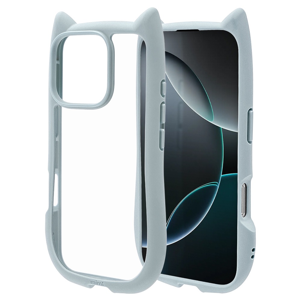 iPhone16 Pro ������ ���С� �ϥ��֥�å� mimi ǭ�� �ͥ��ߥ� �ͤ��ߤ� ǭ �ͥ� �ͤ� �Ѿ׷�ۼ� MIL���� ���̥��ꥢ TPU�Х�ѡ������� ���⡼�����֥롼 �����ե��� ���ޥۥ����� 8332IP461PHPSBL �饹���Хʥ�