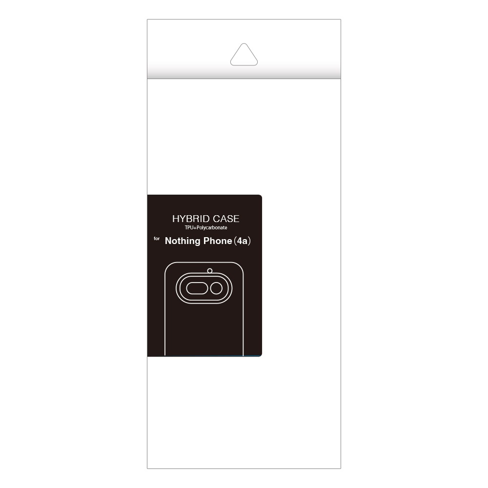 Nothing Phone (4a)  ������ ���С� �ϥ��֥�å� �Ѿ׷�ۼ� ���� ��� ���ꥢ Ʃ�� TPU�Х�ѡ������� ���ȥ�åץۡ��� �ʥå��󥰥ե��� ���ޥۥ����� 9717NO4AHPCL �饹���Хʥ�