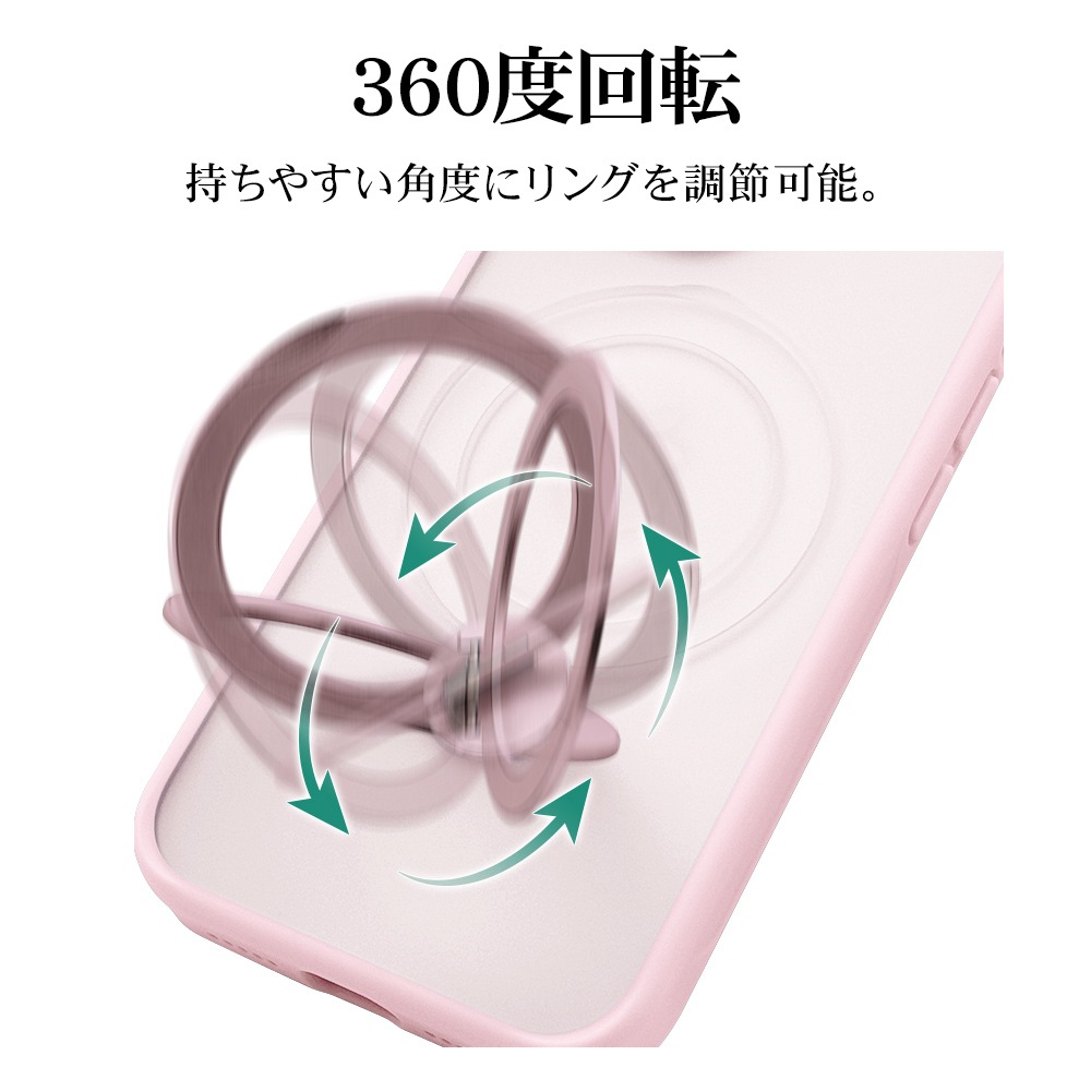 iPhone15 ������ ���С� �ϥ��֥�å� ZEROSAFE MagSafe�б� �Ѿ׷�ۼ� MIL���� ���� ��� �ޥåȲù� �����ɻ� TPU�Х�ѡ������� 360���ž ����դ� ��ɻ� ������� �磻��쥹�����б� �ե����ȥԥ� 7875IP361HPMPK