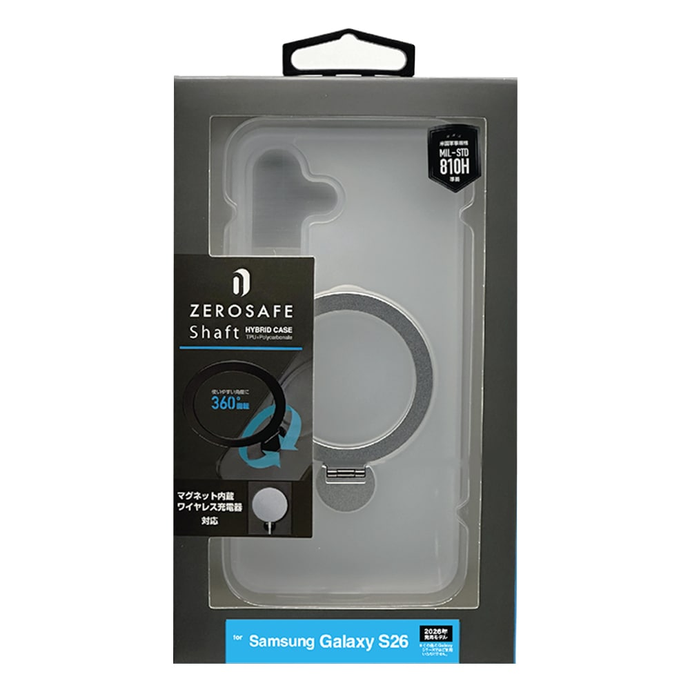 Galaxy S26 SC-51G SCG36 ケース カバー ハイブリッド ZEROSAFE Shaft