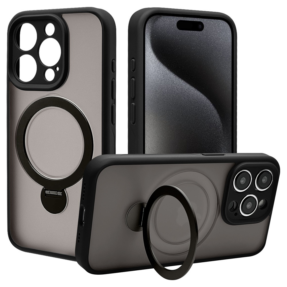 iPhone15 Pro  С ϥ֥å ZEROSAFE MagSafeб Ѿ׷ۼ MIL 360ž դ ɻ  磻쥹б եȥ֥å 7890IP361PHPMBK 