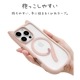 iPhone16 Pro  С ϥ֥å MagSafeб mimi ǭ ͥߥ ͤߤ Ѿ׷ۼ MIL ̥ꥢ TPUХѡ 磻쥹б ⡼ԥ ե ޥۥ 8333IP461PHPMSPK 饹Хʥ