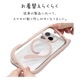 iPhone16 Pro  С ϥ֥å MagSafeб mimi ǭ ͥߥ ͤߤ Ѿ׷ۼ MIL ̥ꥢ TPUХѡ 磻쥹б ⡼ԥ ե ޥۥ 8333IP461PHPMSPK 饹Хʥ