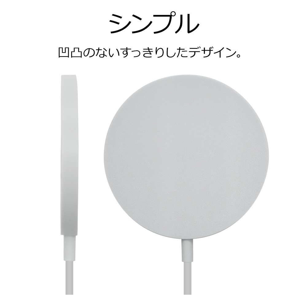 磻쥹㡼㡼 MagSafe 磻쥹 iPhone Android б ޥͥå 5W 7.5W 10W 15W 2᡼ȥ 2m C typec Type-C֥η ۥ磻 ޡȥե R20WCC15W04WH 饹Хʥ