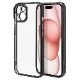 iPhone15 ������ ���С� ���եȥ����� TPU �˸��ݸ� ��̩�߷� �Ѿ׷�ۼ� ���ꥢ Ʃ�� �᥿��ե졼�� ���ȥ�åץۡ��� �磻��쥹�����б� �֥�å� �����ե��� ���ޥۥ����� 7597IP361TP �饹���Хʥ�
