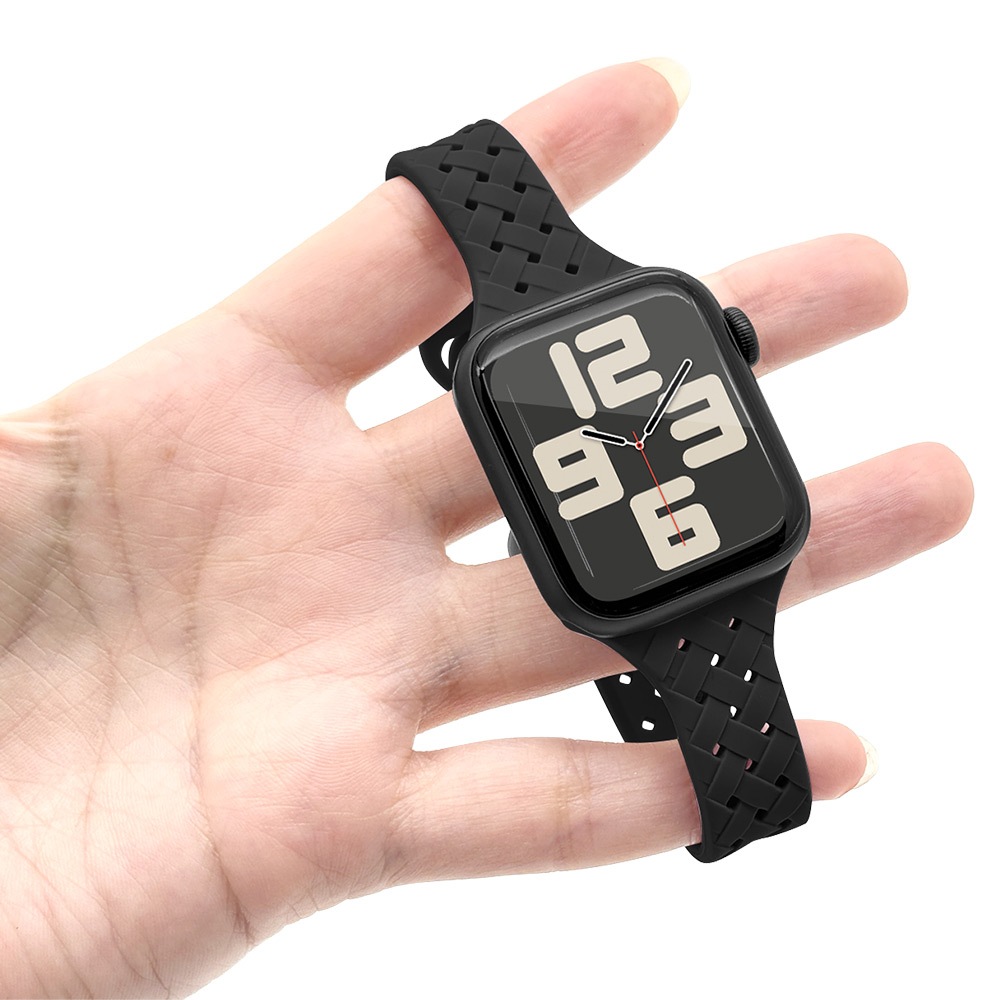 Apple Watch Ultra2nd Ultra Series10 9 8 7 6 5 4 SE��3���� SE��2���� SE 49mm 46mm 45mm 44mm ���ꥳ��Х�� ��æ��ñ �Х�� �Ԥ߹��� �֥�å� ���åץ륦���å� �٥�� RBLAWA4407BK �饹���Хʥ�