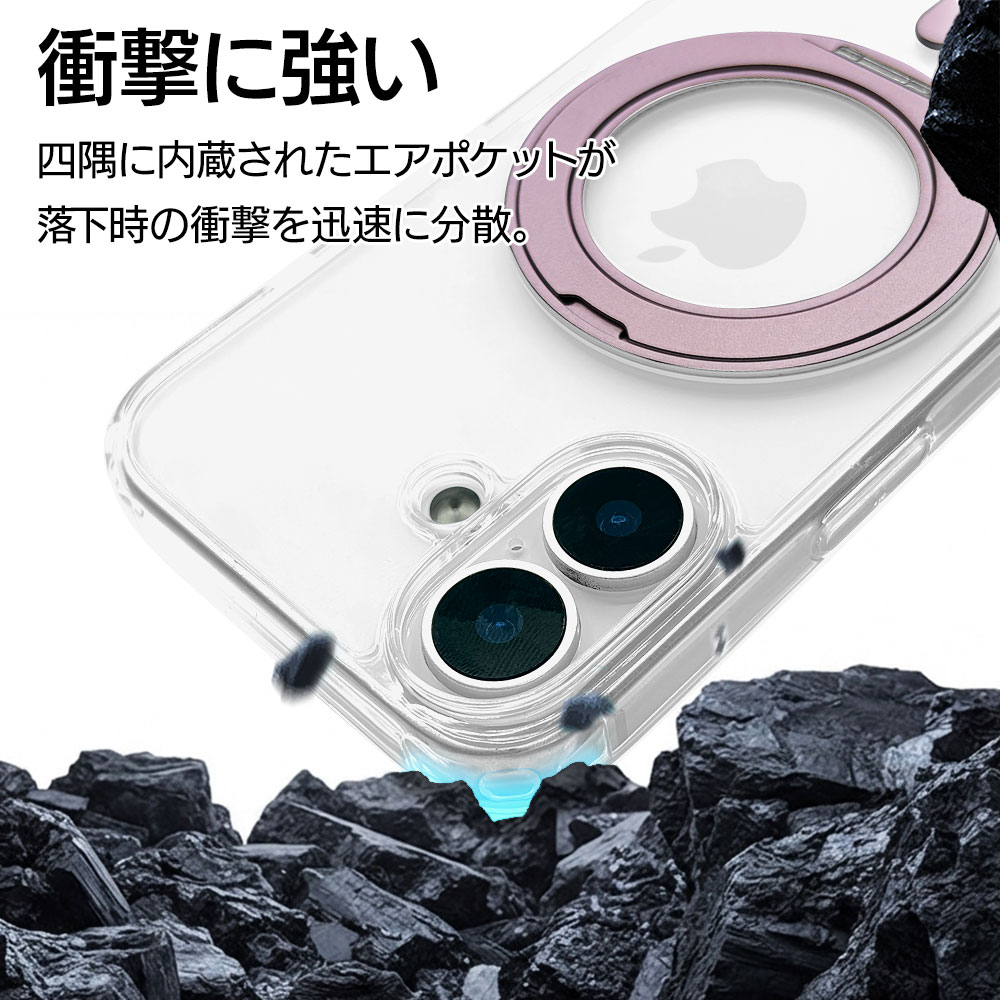 iPhone17 ������ ���С� �ϥ��֥�å� ZEROSAFE Circle MagSafe�б� �ޥ��ͥåȽ��� �Ѿ׷�ۼ� MIL ���ꥢ TPU�Х�ѡ������� ����դ� ��ɻ� �磻��쥹���� ��٥���� �����ե��� ���ޥۥ����� 9701IP5AZSCLLA �饹���Хʥ�
