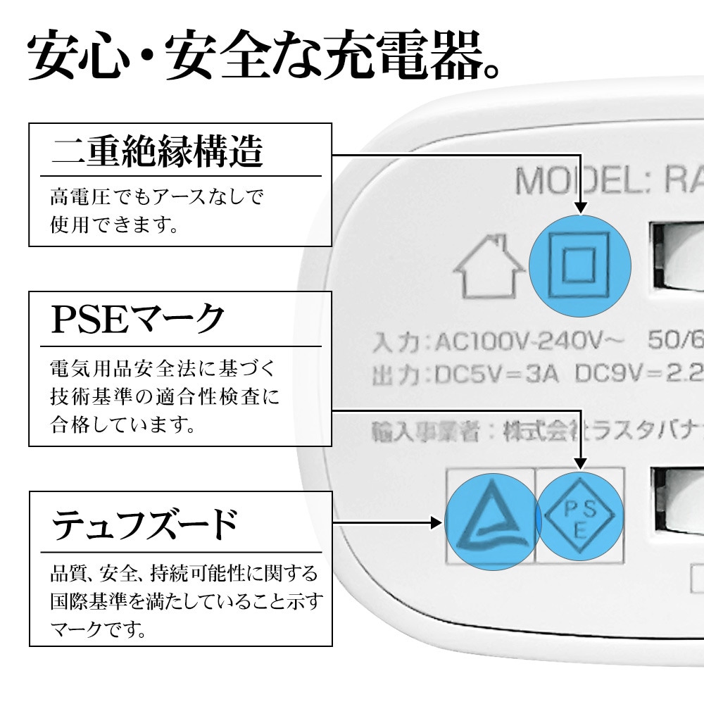 ���Ŵ� AC�����ץ��� USB���Ŵ� ������C PD�б� �ϥ��ѥ ��®���� ��®���� �����б� ���󥻥�� AC 20W Type-C Power Delivery �饤�ȥѡ��ץ� iPhone ���ޥ� ���ޡ��ȥե��� iPad ���֥�å� RACC20W02ULPU �饹���Хʥ�