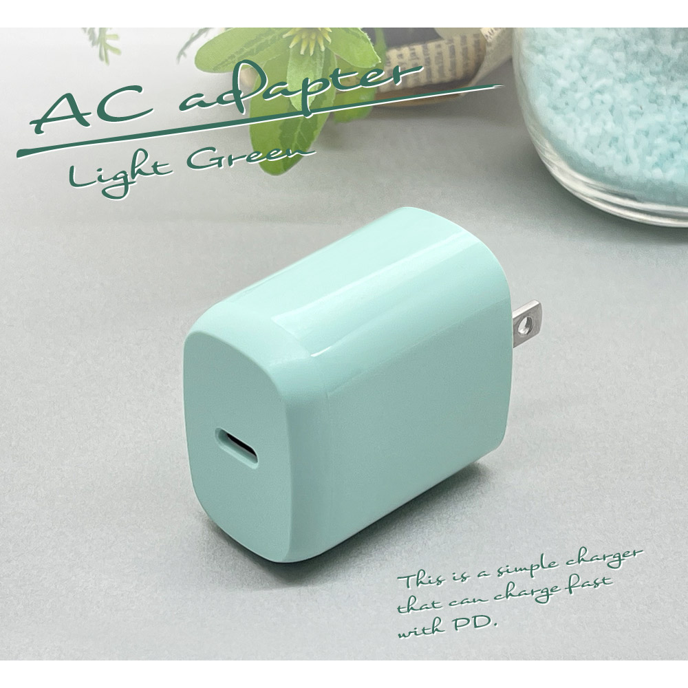 ���Ŵ� AC�����ץ��� USB���Ŵ� ������C PD�б� �ϥ��ѥ ��®���� ��®���� �����б� ���󥻥�� AC 20W Type-C Power Delivery �饤�ȥѡ��ץ� iPhone ���ޥ� ���ޡ��ȥե��� iPad ���֥�å� RACC20W02ULPU �饹���Хʥ�