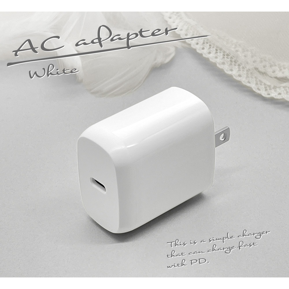 ���Ŵ� AC�����ץ��� USB���Ŵ� ������C PD�б� �ϥ��ѥ ��®���� ��®���� �����б� ���󥻥�� AC 20W Type-C Power Delivery �饤�ȥѡ��ץ� iPhone ���ޥ� ���ޡ��ȥե��� iPad ���֥�å� RACC20W02ULPU �饹���Хʥ�