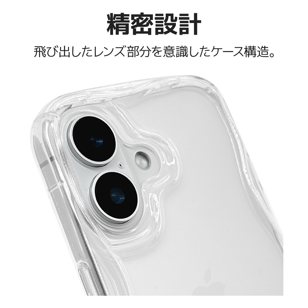 iPhone16  С եȥ TPU Ѿ׷ۼ ꥢ  ̿  ȥ쥫 䤷  ȥåץۡ KAZARi TAI ե ޥۥ 8154IP461TPCL 饹Хʥ