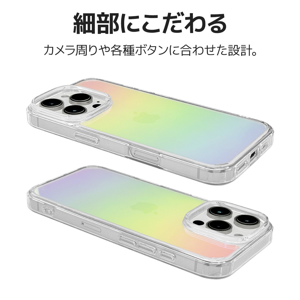 iPhone16 Pro ケース カバー ハイブリッド 耐衝撃吸収 クリア